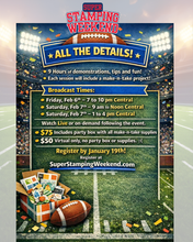 Load image into Gallery viewer, Super Stamping Weekend 2026 Event Registration
